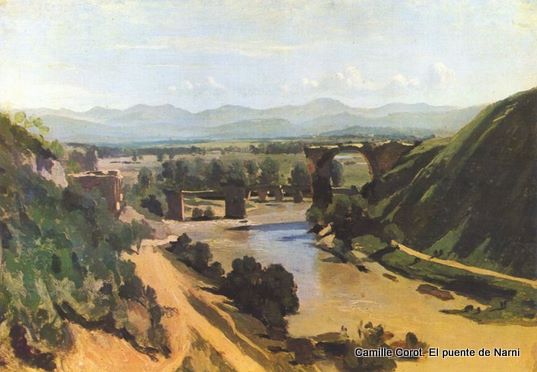 Camille-Corot-El-Puente-de-Narni
